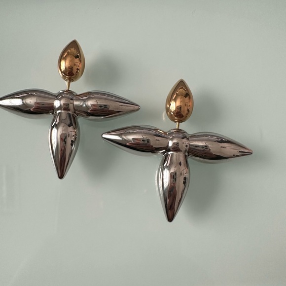 Louis Vuitton Louisette Earrings in large - Picture 4 of 6